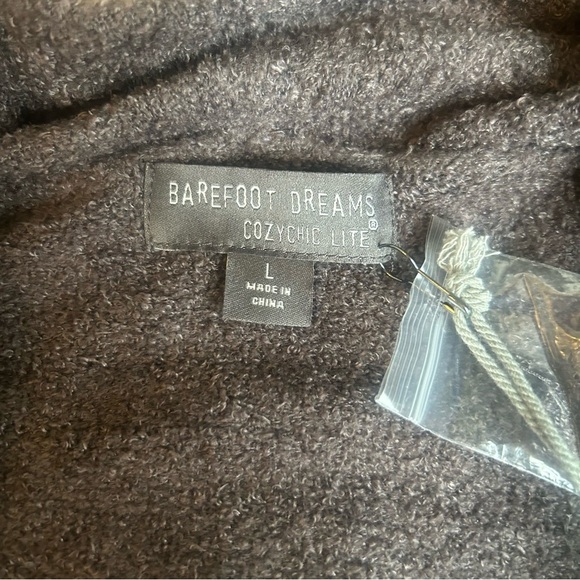 Barefoot Dreams Cozy Chic Lite Long Cardigan Grey Women’s Size Large - Picture 3 of 8